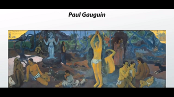 Pintura de Paul Gauguin