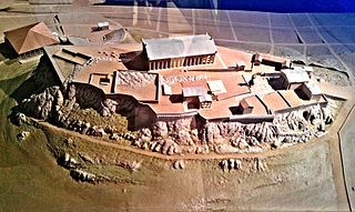 Maqueta de la Acrópolis