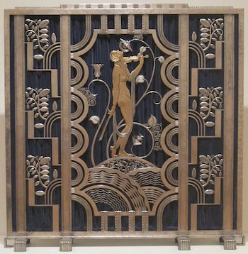 Chimenea Art Deco