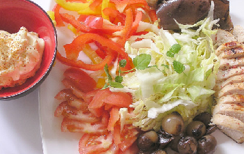 una comida equilibrada en la dieta Atkins