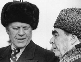 Ford y Brezhnev, 1974