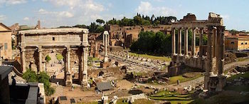 Forum Romanum restaurado por César