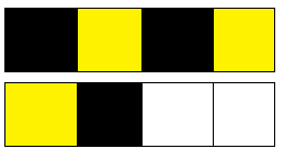 Diagrama de seis cuartos