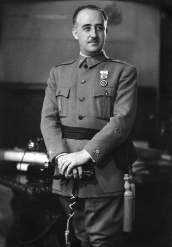 Franco en 1944