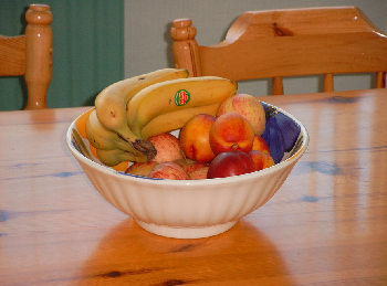tazón de frutas