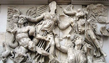 Gaia suplica a Athena