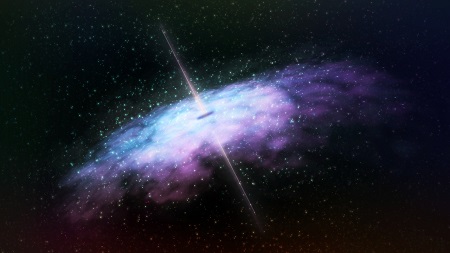 Supernova con chorros, similar a una explosión de rayos gamma