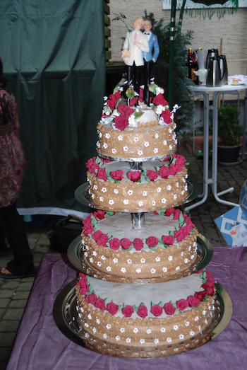 Pastel de bodas del mismo sexo