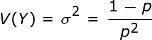 varianza geométrica