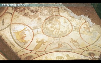 fresco del buen pastor