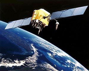 Un satélite artificial