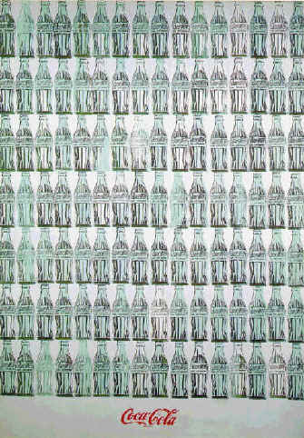 Botellas verdes de Coca-Cola de Andy Warhol (1962)
