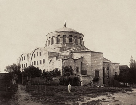 Imagen de Santa Irene tomada alrededor de 1900