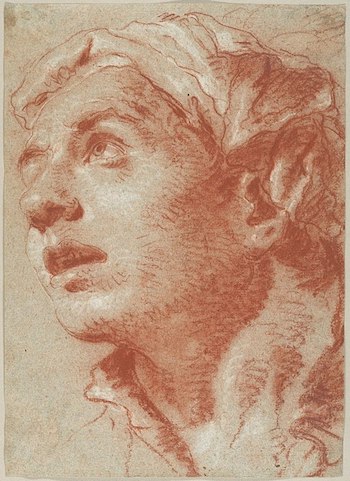 Dibujo de Tiepolo