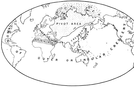 Mapa que muestra la teoría del corazón