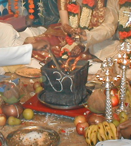 India; ceremonia; Boda; hindú