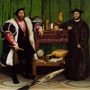 Hans Holbein Los embajadores