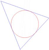 triángulo circunscrito
