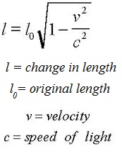 Ecuación de contracción de longitud