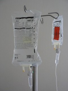 Medicación intravenosa para tratar VRE