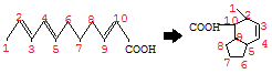 Intramolecular con sustituyentes
