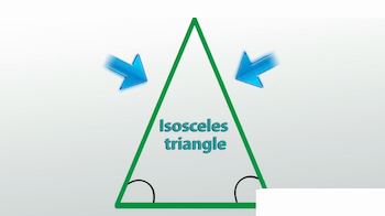 triângulo isoscele