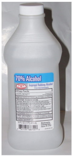 frotar alcohol