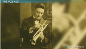 Músico de la era del jazz