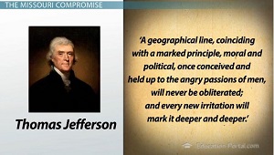 Jefferson Oposition Slavery Line