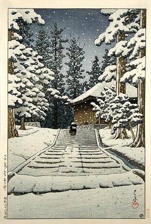 Konjikido en la nieve