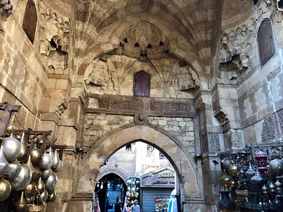 Arquitectura mameluca en el zoco de El Cairo