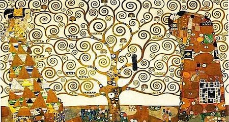 Escaneo en color de la pintura del Árbol de la Vida