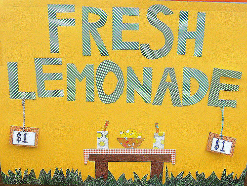 Puesto de limonada