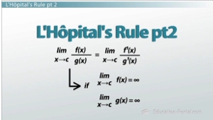Regla de Lhopital Parte 2