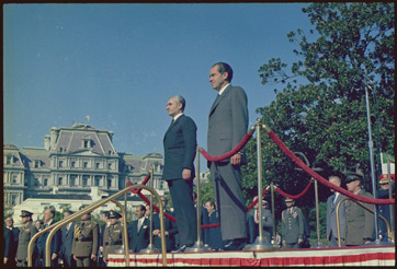 Reunión de Nixon con el Sha de Irán