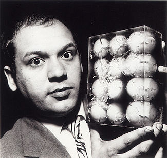 Retrato de Piero Manzoni