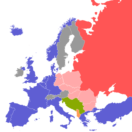 Mapa de europa.