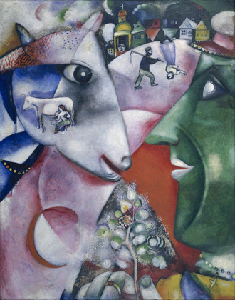 Marc Chagall. Yo y el Village. 1911