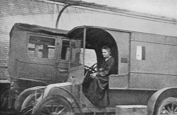 marie curie radiografia vehiculo