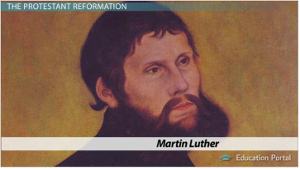 Primer plano de Martin Luther