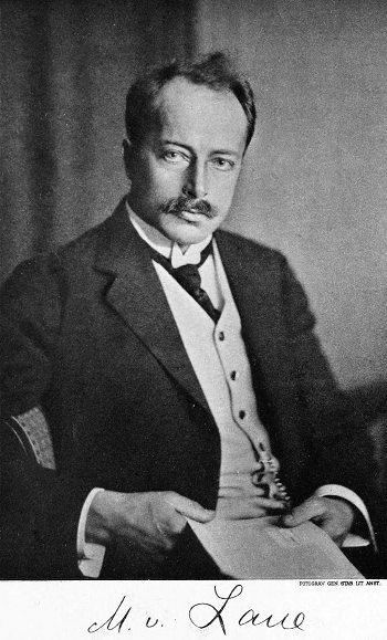 Retrato de Max von Laue