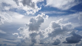 Nubes en el cielo