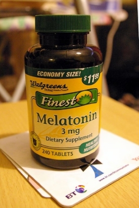 imagen de suplementos de melatonina
