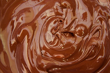 Experimento de chocolate derretido