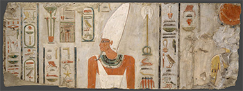 Mentuhotep II representado en relieve