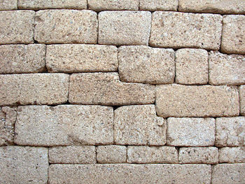 construcción de piedra seca