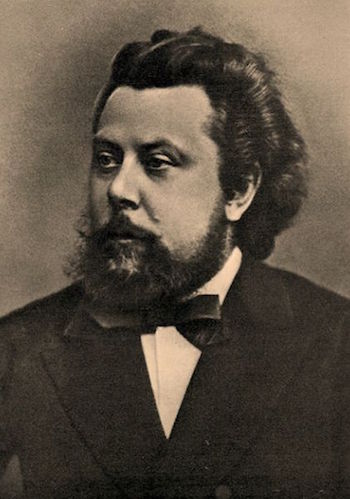 Retrato de Mussorgsky