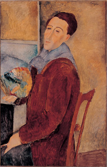 Autorretrato de Modigliani