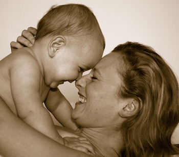Amor de mamá y bebé