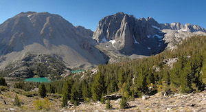 Montañas de sierra nevada